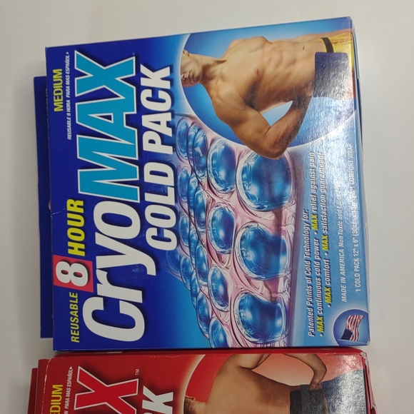 cryomax Bath & Body Thermal Max Heat Pack Cryomax Cold Bundle Lot